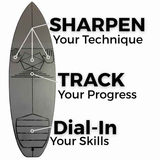 Surfing training mat