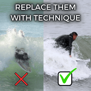 Surfing training mat