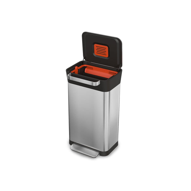 🗑️Smart Compaction Trash Can — 30L & 40L Stainless Steel Bin
