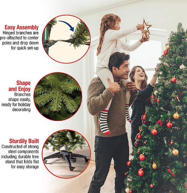 ⛄2025 Christmas Hot Sale 🎄Magical Remote Control Retractable Christmas Tree🎄