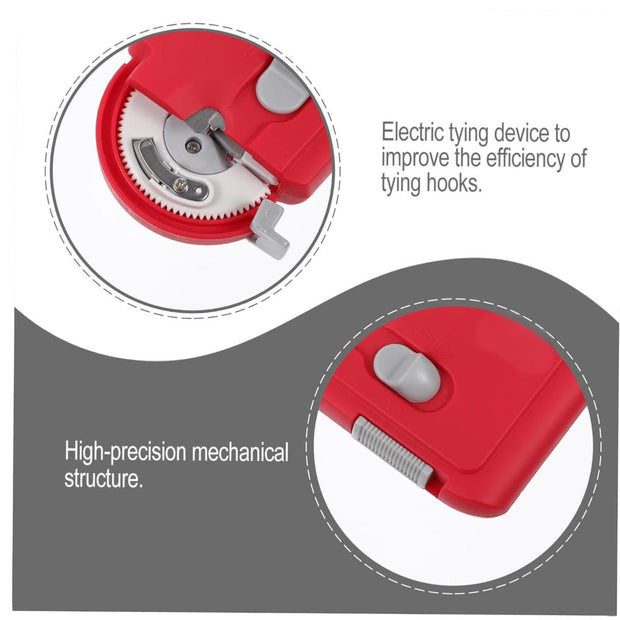 Automatic Fishing Hook Tier – Compact Knot Tying Tool with Storage Case