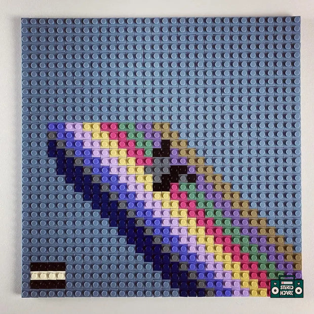 Family Ties Buildable Brick Art