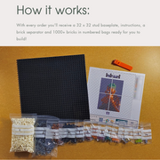 Sandman Buildable Brick Art