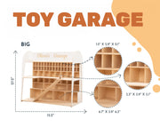 🌟🚙Toy Parking Garage with Elevator – Interactive Wooden Car Storage & Play Set 🚗✨