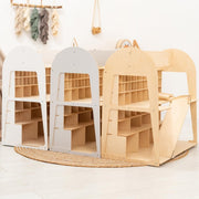 🌟🚙Toy Parking Garage with Elevator – Interactive Wooden Car Storage & Play Set 🚗✨