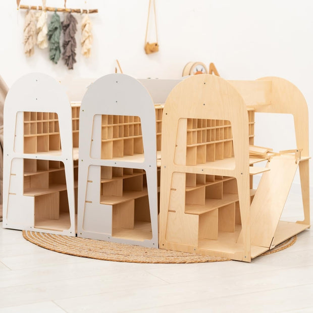 🌟🚙Toy Parking Garage with Elevator – Interactive Wooden Car Storage & Play Set 🚗✨