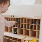 🌟🚙Toy Parking Garage with Elevator – Interactive Wooden Car Storage & Play Set 🚗✨