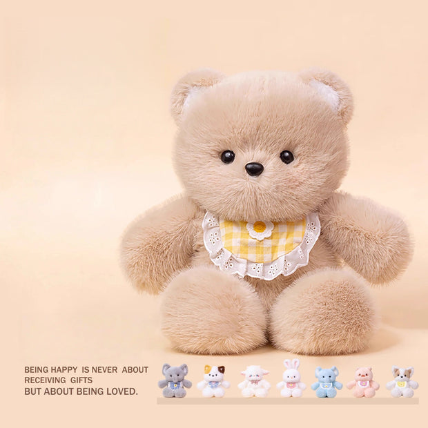 Meet the Running Animals Plushie Series! 🐻🐱🐰