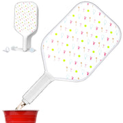 Pickleball Paddle Shaped Flask – 20oz Beverage Holder with Funnel & Spout
