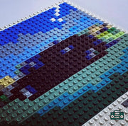 Money Trees Buildable Brick Art