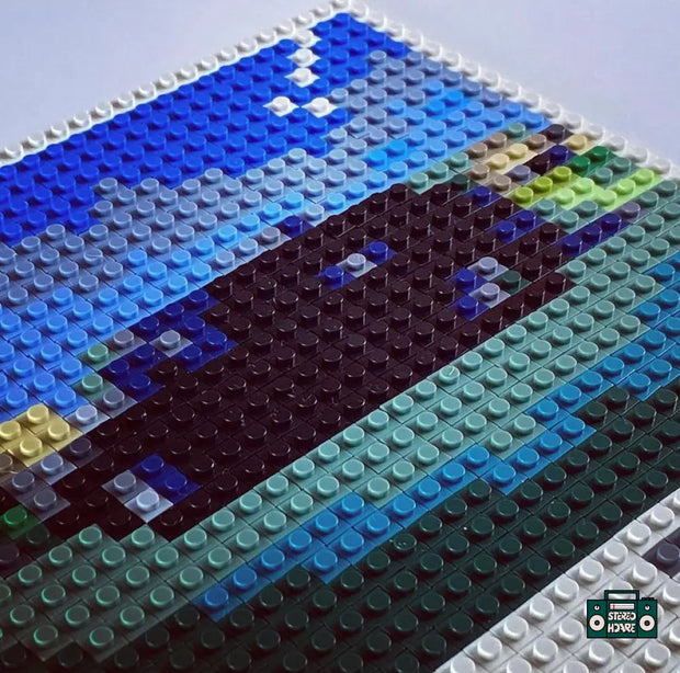 Money Trees Buildable Brick Art