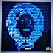 Redbone Buildable Brick Art