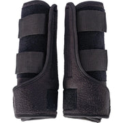 Quick-Wrap Ceramic Therapy Horse Leg Wraps | Black