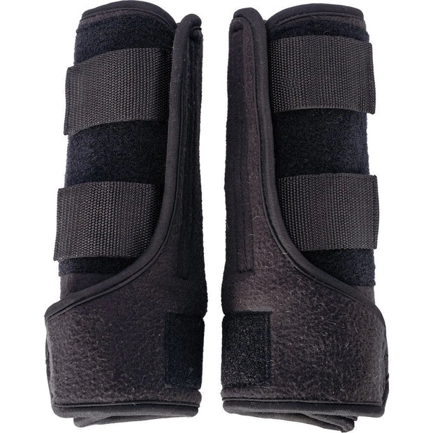 Quick-Wrap Ceramic Therapy Horse Leg Wraps | Black