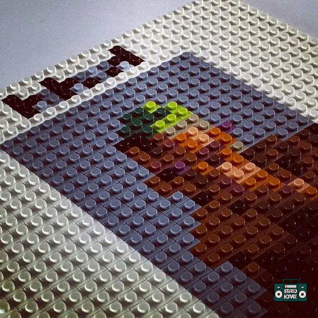 Self Control Buildable Brick Art