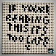 🎵 Music Brick Art Set – Build Your Own Album-Inspired Decor