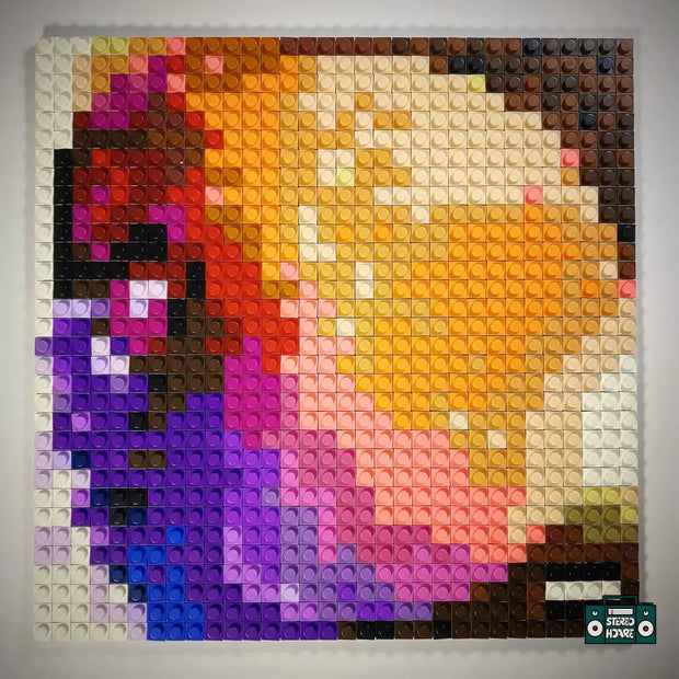 🎵 Music Brick Art Set – Build Your Own Album-Inspired Decor