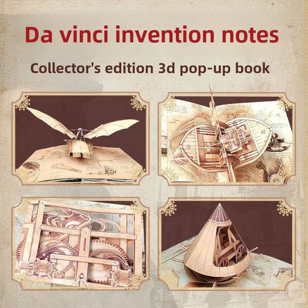 Leonardo da Vinci painting diorama