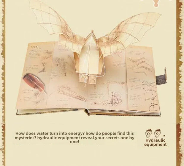 Leonardo da Vinci painting diorama