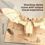 Leonardo da Vinci painting diorama