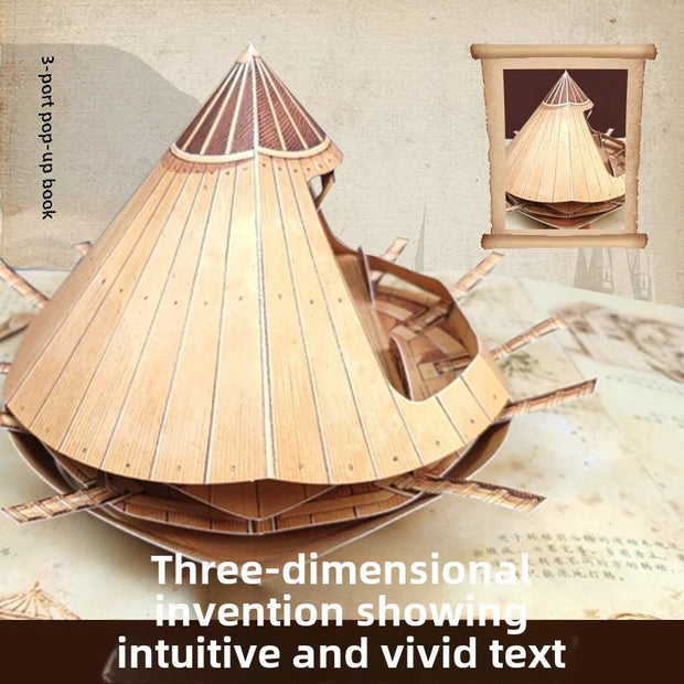 Leonardo da Vinci painting diorama