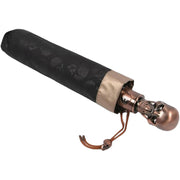 Skull Handle Travel Umbrella – Automatic Open & Close with Gift Box