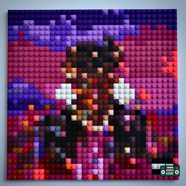 Wishing Well Buildable Brick Art